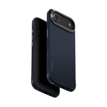 Uniq Keva Magclick Apple iPhone Air (2025) MagSafe Aramid tok, sötétkék kép