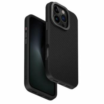 Uniq Keva Max Magclick Charging tok iPhone 16 Pro - fekete kép