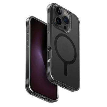 Uniq Lifepro Extreme Apple iPhone 16 Pro Magsafe szilikon tok, fekete/átlátszó kép