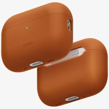 Uniq Lino Apple AirPods Pro 3 szilikon tok, narancs kép