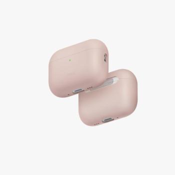 Uniq Lino Apple AirPods Pro 3 szilikon tok, rózsaszín kép