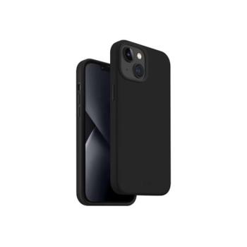 Uniq Lino Apple iPhone 14 Plus, szilikon tok, fekete kép