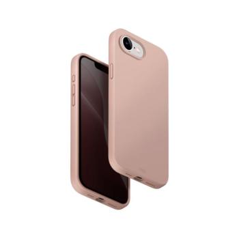 Uniq Lino Apple iPhone 16e Magsafe szilikon tok, rózsaszín kép