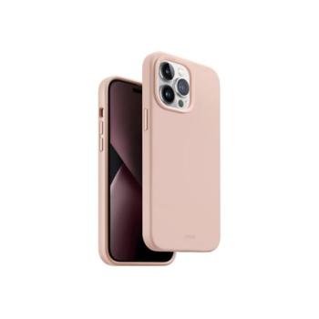 Uniq Lino Hue Apple iPhone 14 Pro Max, MagSafe szilikon tok, rózsaszín kép