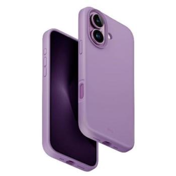 Uniq Lino Hue Apple iPhone 16 Magsafe Szilikon tok, rózsaszín kép