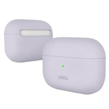 Uniq Lino Hybrid Liquid Apple Airpods Pro tok, levendula kép