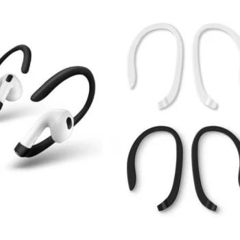Uniq Loop Sports Apple Airpods fülkampó, fekete&amp;fehér (2db) kép