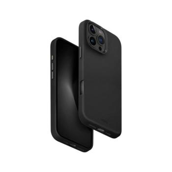 Uniq Lyden Apple iPhone 16 Pro Max MagSafe Bőr tok, fekete kép