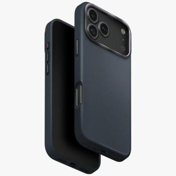 Uniq Lyden Apple iPhone 17 Pro Max MagSafe Bőr tok, kék kép
