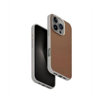 UNIQ Lyden DS Magclick Charging tok iPhone 16 Pro - barna kép