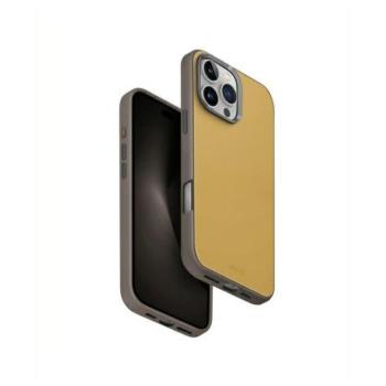 UNIQ Lyden DS Magclick Charging tok iPhone 16 Pro Max - sárga kép