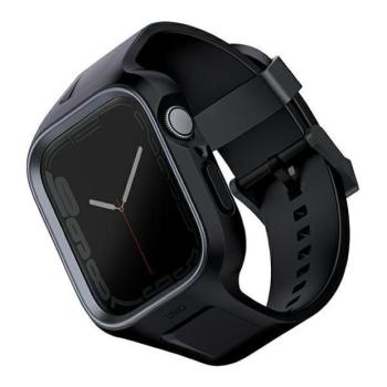 UNIQ Monos tok szíjjal Apple Watch 4/5/6/7/8/9/SE/SE2 (44/45mm) - fekete kép