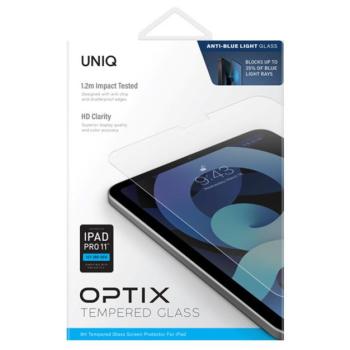 Uniq Optix Anti Blue Apple iPad Pro 11" /iPad Air 4 Tempered kijelzővédő fólia kép