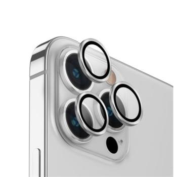 Uniq Optix Apple iPhone 14 Pro/14 Pro Max tempered glass kameravédő üvegfólia, ezüst kép