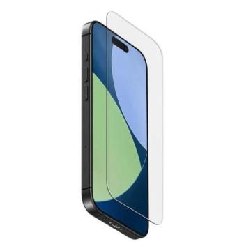 Uniq Optix Covex Clear Apple iPhone Air (2025) tempered glass kijelzővédő üvegfólia felhelyező kerettel, átlászó kép