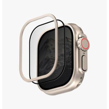 Uniq Optix Duo Pro Apple Watch Ultra 3 / 2 / 1 49mm Anti-reflecting tempered kijelzővédő fólia, ezüst kép