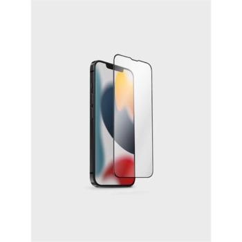 Uniq Optix Matte iPhone 16e / 13 / 14 / 13 Pro tempered glass teljes kijelzős kijelzővédő üvegfólia, matt kép