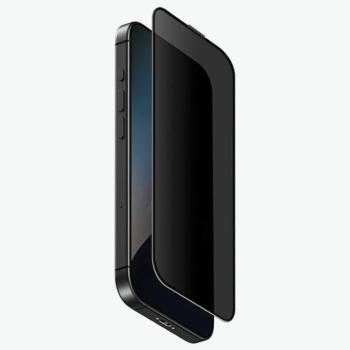 UNIQ Optix Privacy betekintésvédett edzett üveg applikátorral iPhone 16 Pro kép