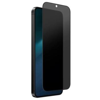 Uniq Optix Privacy Samsung Galaxy S25+ tempered glass kijelzővédő üvegfólia felhelyező kerettel, privacy kép