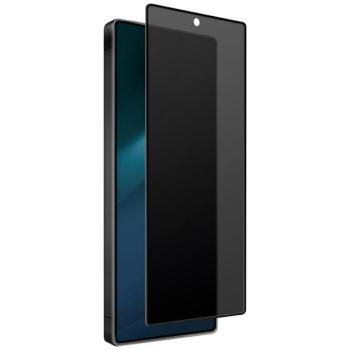 Uniq Optix Privacy Samsung Galaxy S25 Ultra tempered glass kijelzővédő üvegfólia felhelyező kerettel, privacy kép