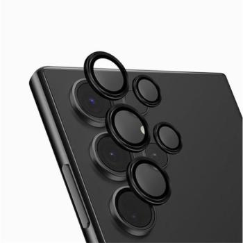 Uniq Optix Samsung Galaxy S24 Ultra kameravédő üvegfólia, fekete kép