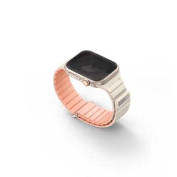Uniq Revix Evo mágneses Apple Watch szíj, 49/45/44/42MM, rózsaszín kép