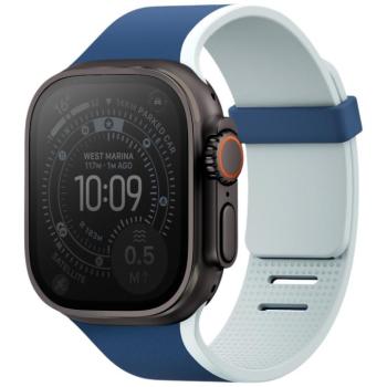 Uniq Revix IV Premium Apple Watch 42/41/40mm mágneses szíj, kék-szürke kép