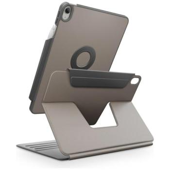 Uniq Rovus 360 Apple iPad Air 11 (2025 / 2024) / Air 5 / 4 mágneses tok kitámasztóval, 360 fokban forgatható, szürke kép
