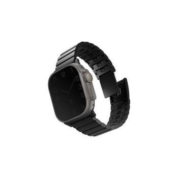 Uniq Strova Magsafe Apple Watch állítható szíj, 49/45/44/42MM, fekete kép