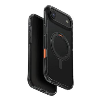 Uniq Swivix Apple iPhone Air (2025) tok 360 fokban állítható kitámasztóval, fekete kép