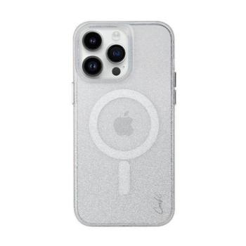 UNIQ Tok Coehl Lumino iPhone 14 Pro Max 6,7&quot; csillogó ezüst tok kép
