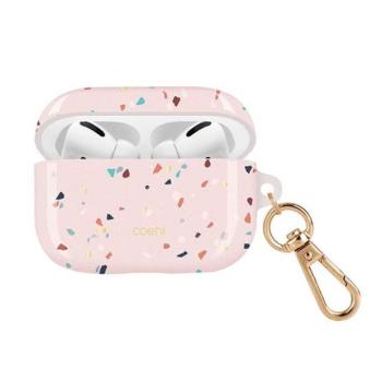 UNIQ Tok Coehl Terrazzo AirPods Pro rószaszín tok kép