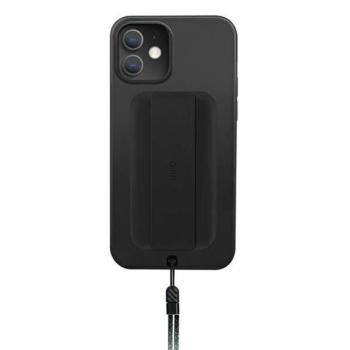 UNIQ Tok Heldro iPhone 12 mini 5,4&quot; fekete antimikrobiális tok kép