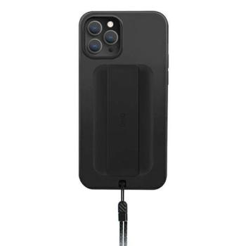 UNIQ Tok Heldro iPhone 12 Pro Max 6,7&quot; fekete antimikrobiális tok kép