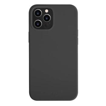 UNIQ Tok Lino Hue iPhone 12 Pro Max 6,7&quot; fekete antimikrobiális tok kép