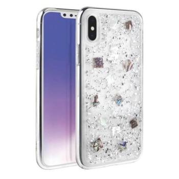 UNIQ Tok Lumence Clear iPhone Xs Max ezüst tok kép