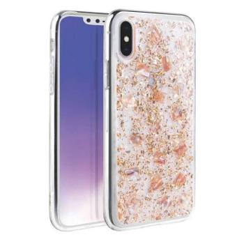 UNIQ Tok Lumence Clear iPhone Xs Max rózsaarany tok kép