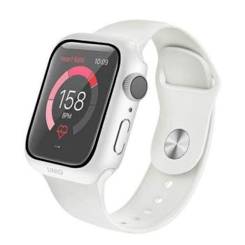 UNIQ Tok Nautic Apple Watch Series 4/5/6/SE 40mm védőfólia fehér kerettel kép