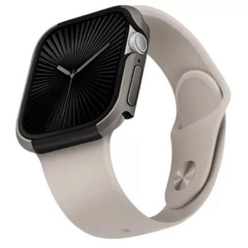 Uniq Valencia Apple Watch 11/ Watch 10 46mm műanyag tok, szürke kép