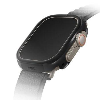 UNIQ Valencia tok Apple Watch Ultra/ Ultra 2 49mm - éjfekete éjfekete kép