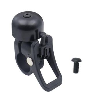 Univerzális alumíniumcsengő biciklire / rollerre, FSTRL-017-1, fekete kép