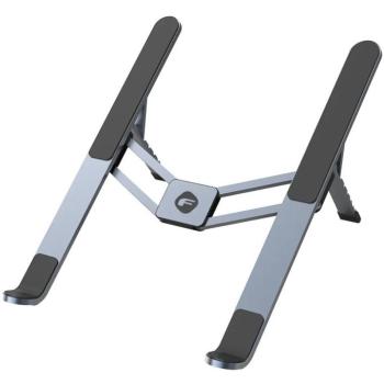 Univerzális asztali laptoptartó, állítható, összecsukható, Forcell F-Grip Fold Stand H Pro, szürke kép