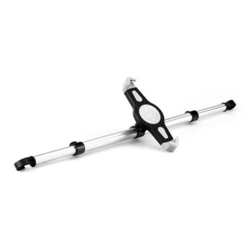 Univerzális autós tablet tartó, fejtámlák közé rögzíthető, 360°-ban forgatható, fekete kép