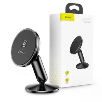 Univerzális műszerfalra helyezhető mágneses PDA/GSM autós tartó - Baseus Bullet An on-Board Magnetic Bracket SUYZD-01 - fekete kép