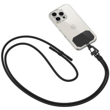 Univerzális Nyak- és vállpánt, telefonokhoz, 80 cm, TP C5s Crossbody Strap, fekete kép