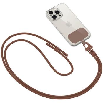Univerzális Nyak- és vállpánt, telefonokhoz, 80 cm, TP C5s Crossbody Strap, sötétbarna kép