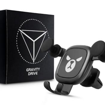 Univerzális szellőzőrácsba illeszthető autós tartó - Bad Bear Gravity Car Holder- fekete kép
