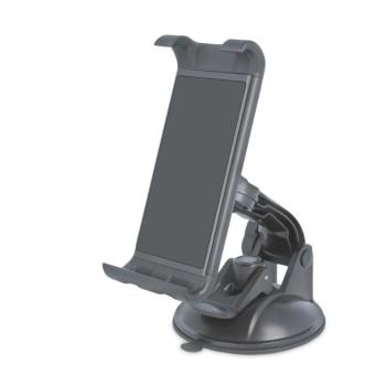 Univerzális szélvédőre / műszerfalra rögzíthető autós tartó, telefon / tablet tartó, fekete, Forever TSH-100 kép