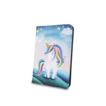Univerzális tablet könyvtok, mintás, 7&quot;-8&quot;, Unicorn kép