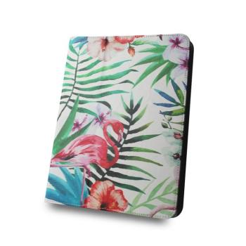 Univerzális tablet könyvtok, mintás, 9&quot;-10&quot;, Flamingo kép